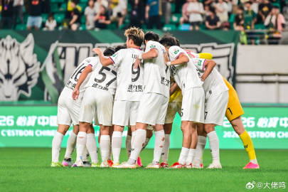 冯轶梵角球头槌刘宇杰单刀，贵州贵阳竞技主场2-0完胜广州蒲公英
